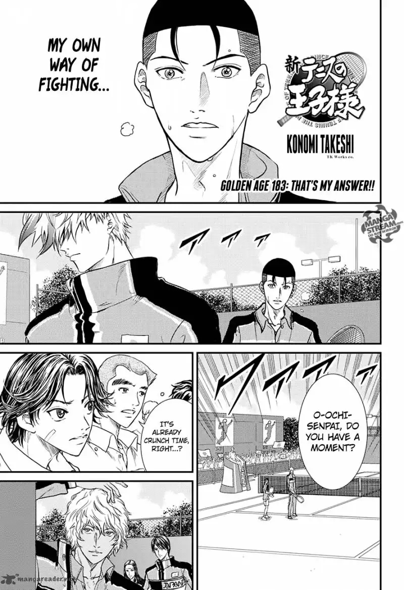 New Prince of Tennis Chapter 183 1